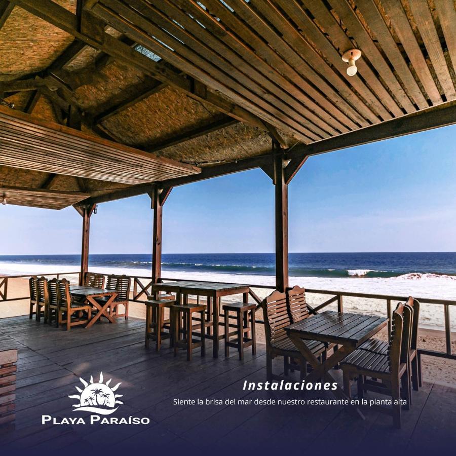 Hotel Playa Paraíso Monterrico Bagian luar foto
