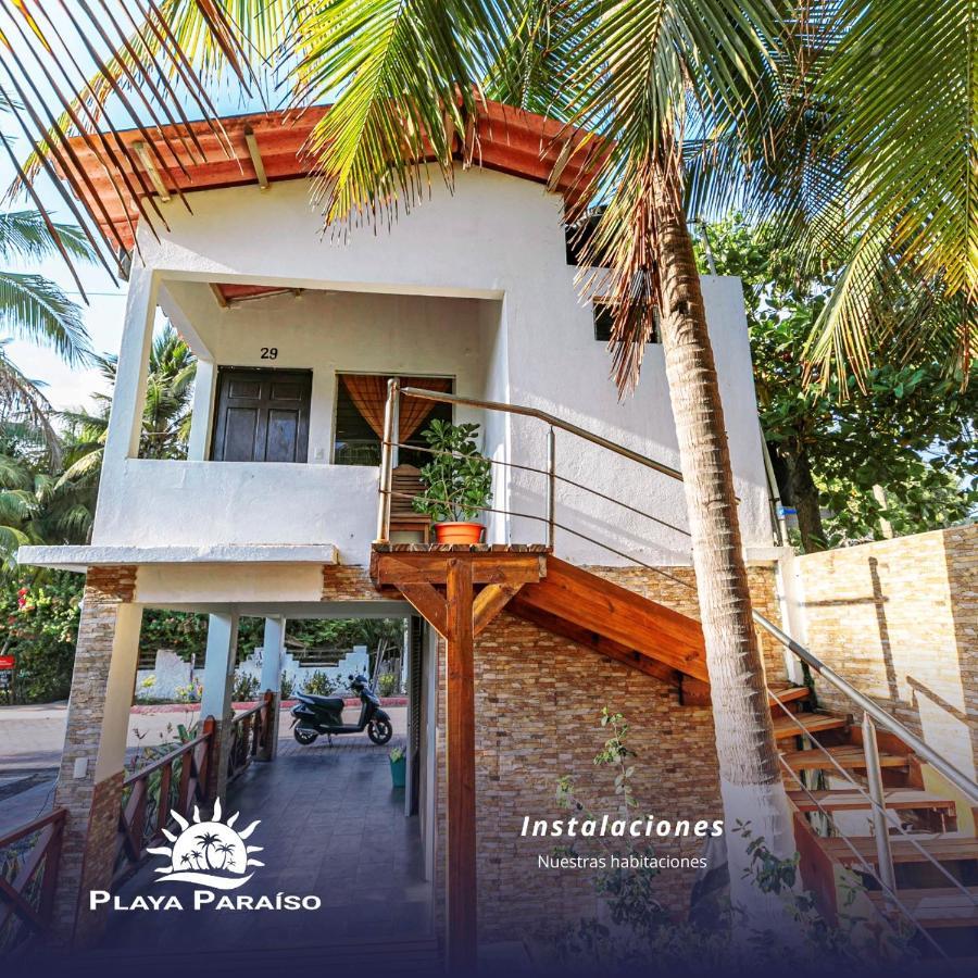 Hotel Playa Paraíso Monterrico Bagian luar foto